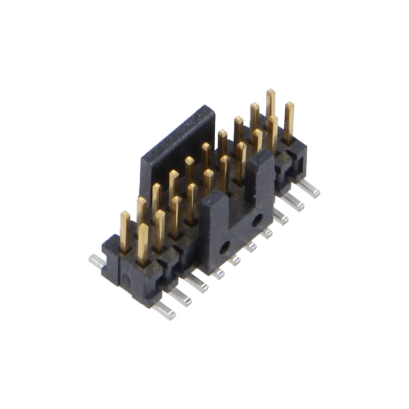 Conector: şiruri pini; tată; PIN: 20; 1,27mm; aurit; SMT; soclu