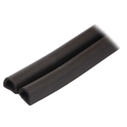Garnitură; EPDM; Thk: 12mm; neagră; L: 40m; W: 14mm