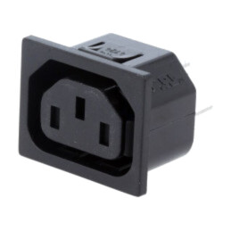 Conector: alimentare AC; soclu; mamă; 10A; 250VAC; IEC 60320