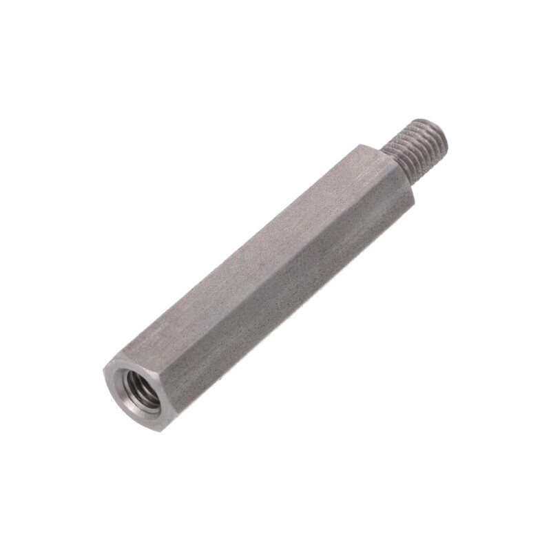 Piuliţă-distanţieră filetată; 60mm; Filet int: M8; Filet ext: M8