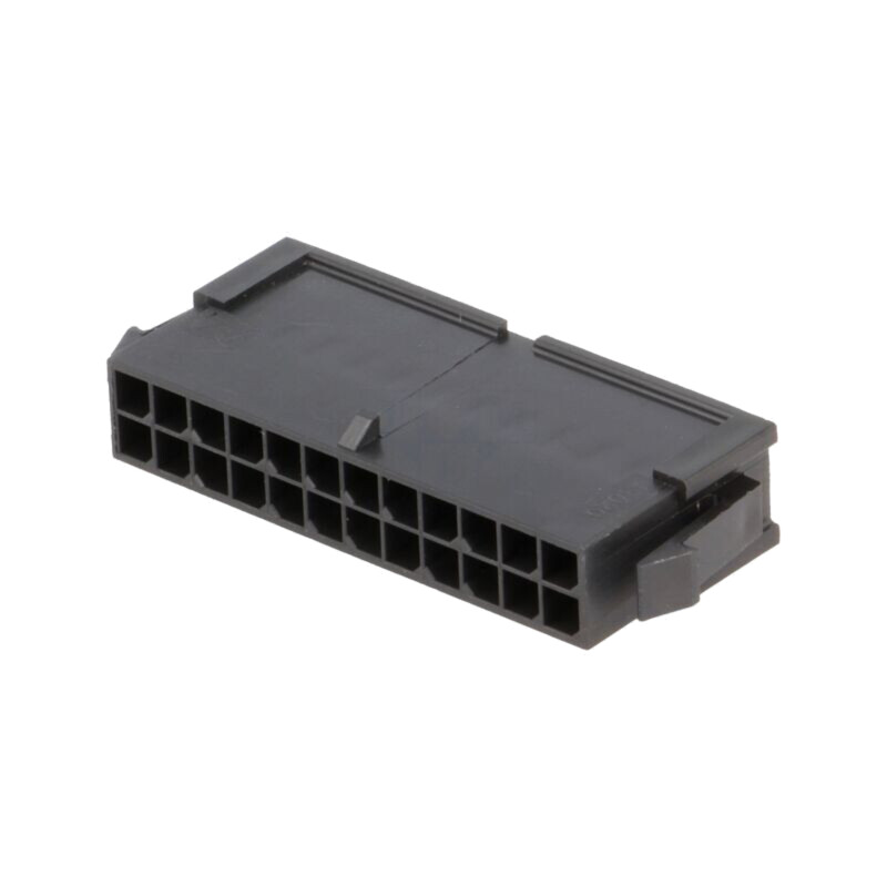 Conector: cablu-cablu; mufă; tată; Micro-Fit 3.0; 3mm; PIN: 24; 5A