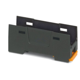 Carcasă: bază carcasă; 22,5mm; ABS; neagră; UL94HB