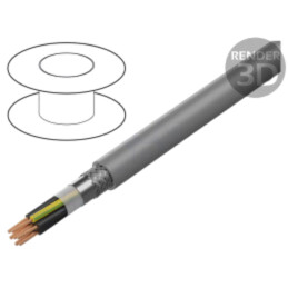 Cablu; BiT 500 (ST) CH B2ca; 5G0,75mm2; LSZH; gri; 300V,500V