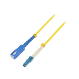 Patch cord cu fibră; LC/UPC,SC/UPC; 0,5m; Fibră Optică: 9/125um