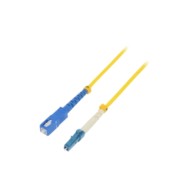 Patch cord cu fibră; LC/UPC,SC/UPC; 0,5m; Fibră Optică: 9/125um Patch cord cu fibră; LC/UPC,SC/UPC; 0,5m; Fibră Optică: 9/125um