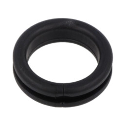 Manşon; Øorif.mont: 31mm; Øorif: 25mm; neagră; Gros.panou: max.3mm