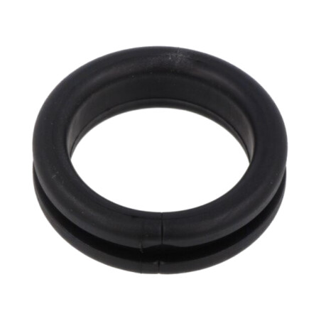 Manşon; Øorif.mont: 31mm; Øorif: 25mm; neagră; Gros.panou: max.3mm