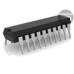 IC: microcontroler AVR; DIP20; 1,8÷5,5VDC; Întrerup.ext: 18; Cmp: 1