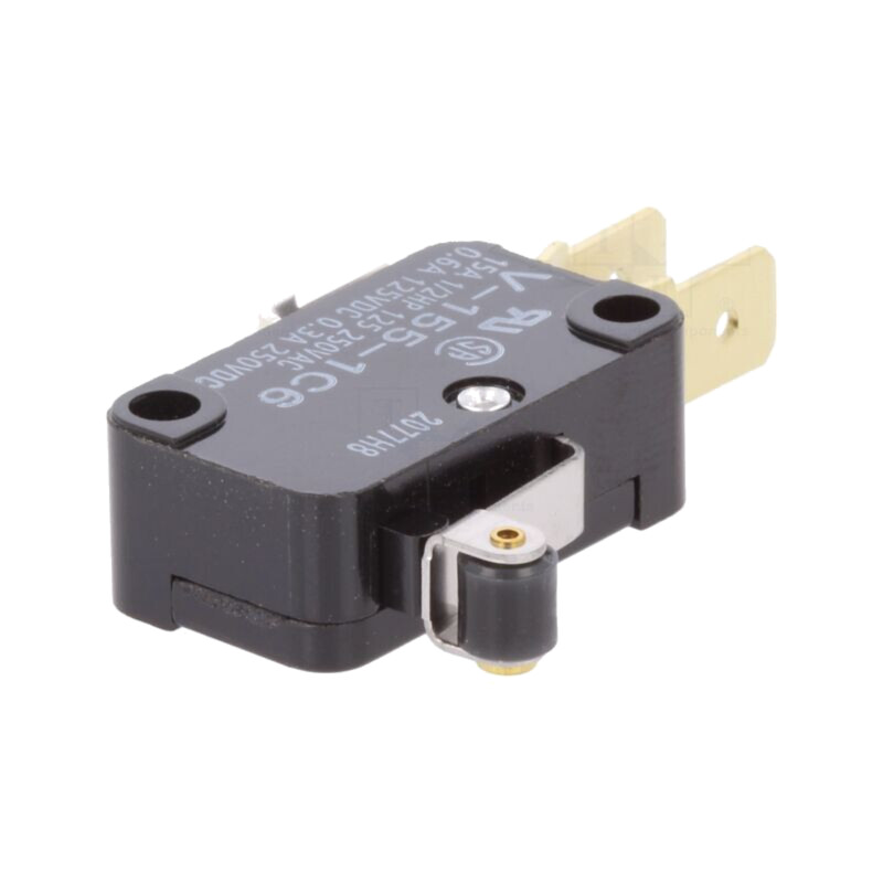 Microîntrerupător SNAP ACTION; 15A/250VAC; 0,6A/125VDC; SPDT