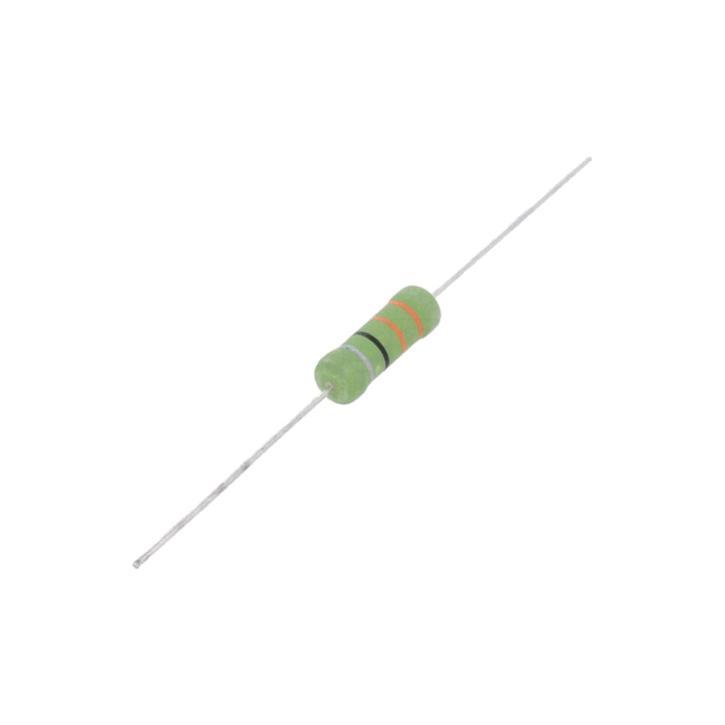 Rezistor: bobinat; ceramic; THT; 220Ω; 2W; ±10%; Ø7x16mm; -40÷220°C