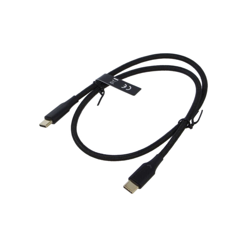 Cablu; USB 2.0; USB C mufă,din ambele părţi; nichelat; 0,5m; 60W