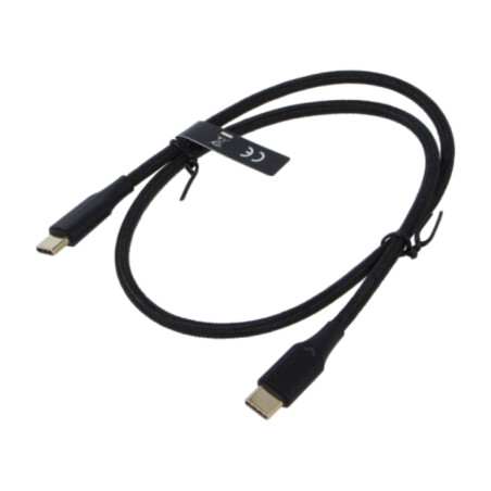 Cablu; USB 2.0; USB C mufă,din ambele părţi; nichelat; 0,5m; 60W