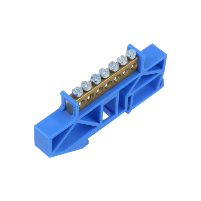 Conector: regletă de conexiuni; piste: 1; borne: 7; albastră