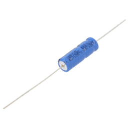 Condensator: electrolitic; THT; 100uF; 63VDC; Ø10x30mm; ±20%; 8000h