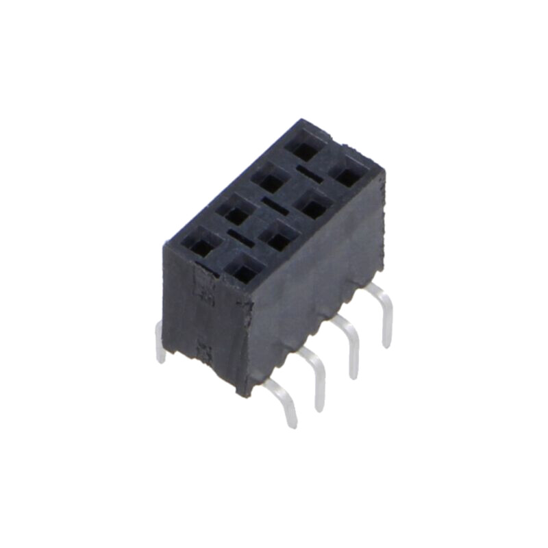 Conector: şiruri pini; soclu; tată; PIN: 8; de trecere; drept; THT