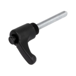 Manetă; franceză; Lung.filet: 40mm; Lung.manetă: 30mm; Corp: neagră