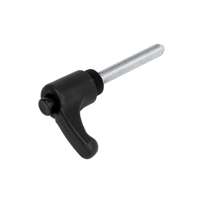 Manetă; franceză; Lung.filet: 40mm; Lung.manetă: 30mm; Corp: neagră