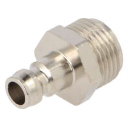 Conector rapid; ştuţ; max.15bar; Filet: G 3/8" exterior