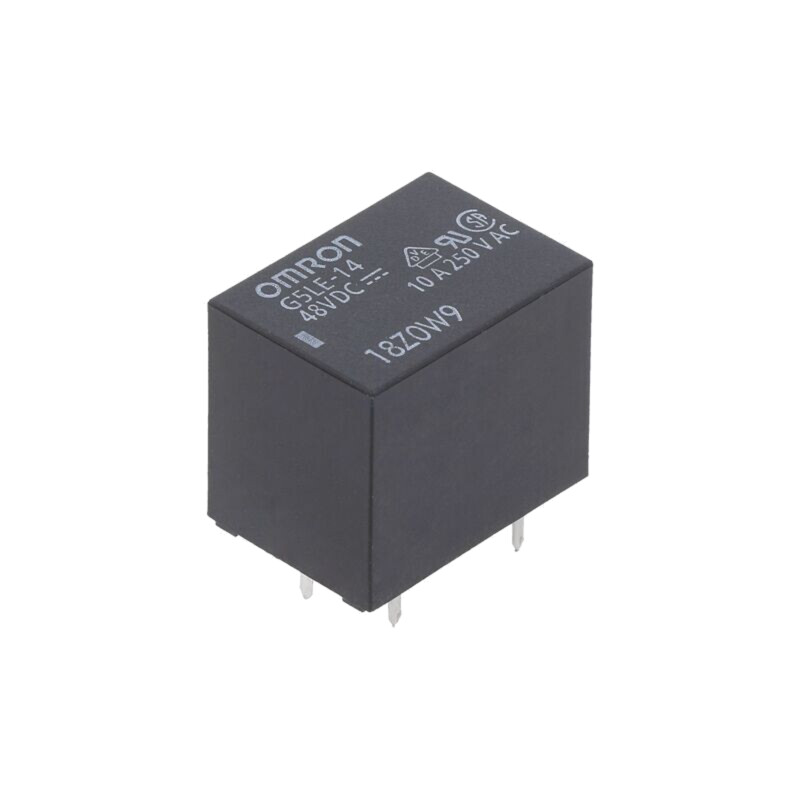 Releu: electromagnetic; SPDT; Ubobină: 48VDC; 10A; 10A/240VAC; G5LE