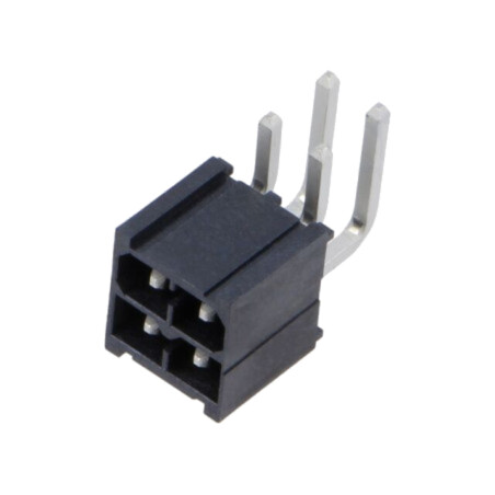 Conector: PCB-cablu/PCB; soclu; POWERMATE; tată; PIN: 4; 4,19mm; THT