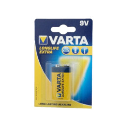 Baterie: alcaline; 6F22; 9V; nereîncărcabilă; 1buc; LONGLIFE