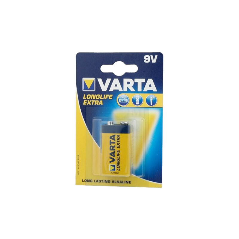 Baterie: alcaline; 6F22; 9V; nereîncărcabilă; 1buc; LONGLIFE