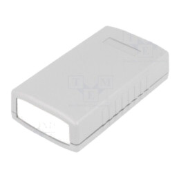 Carcasă: cu panou; X: 50mm; Y: 90mm; Z: 24mm; ABS; gri închis; IP54