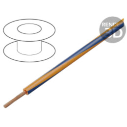 Cablu; H07V2-K; litat; Cu; 4mm2; 12AWG; PVC; 450V,750V; Clasa: 5