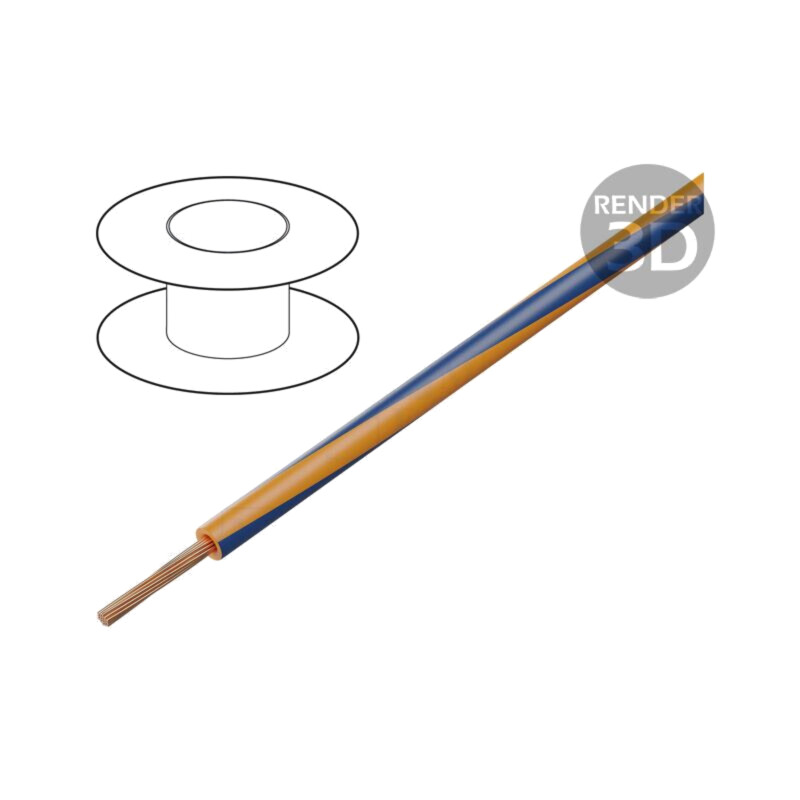 Cablu; H07V2-K; litat; Cu; 4mm2; 12AWG; PVC; 450V,750V; Clasa: 5 Cablu; H07V2-K; litat; Cu; 4mm2; 12AWG; PVC; 450V,750V; Clasa: 5