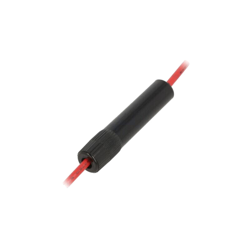 Clemă; siguranţe cilindrice; 6,3x32mm; Imax: 30A; Contacte: alamă