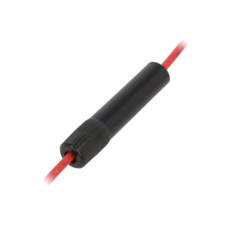 Clemă; siguranţe cilindrice; 6,3x32mm; Imax: 30A; Contacte: alamă