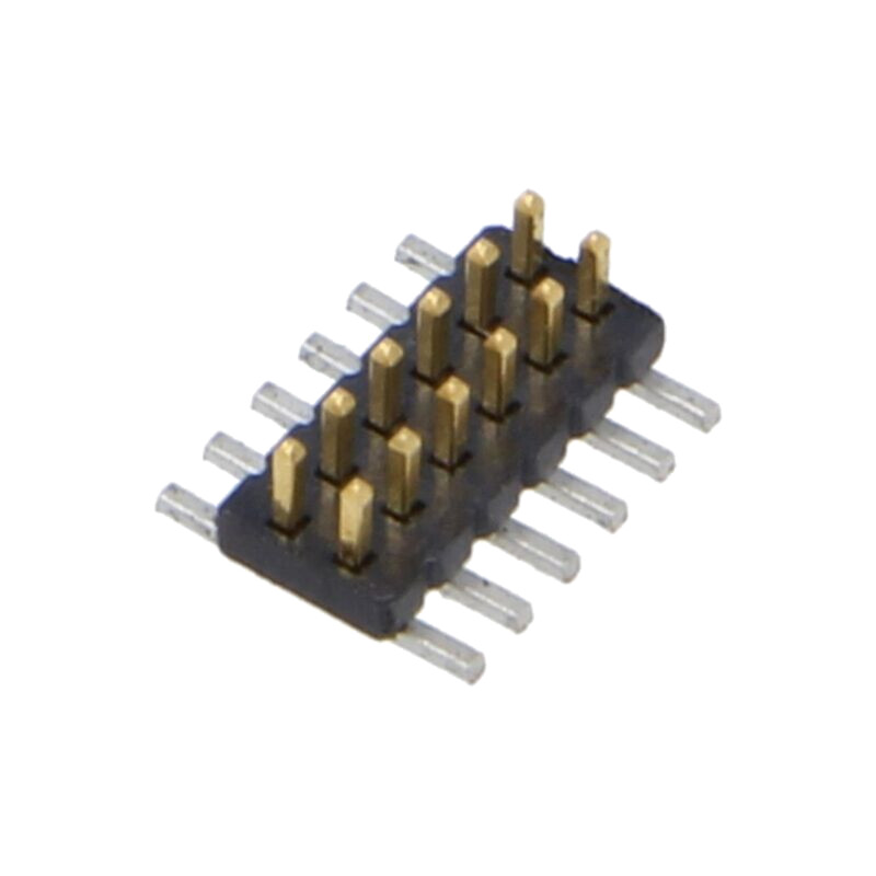 Conector: şiruri pini; tată; PIN: 12; 1,27mm; gold flash; SMT; soclu