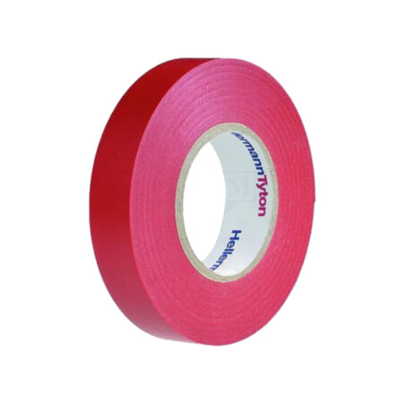 Bandă: electroizolantă; W: 19mm; L: 20m; Thk: 0,15mm; roşie; -10÷90°C