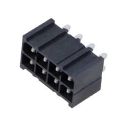 Conector: PCB-cablu/PCB; soclu; POWERMATE; tată; PIN: 8; drept; THT