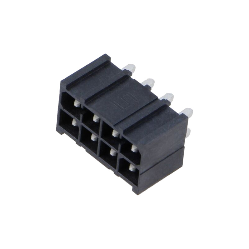 Conector: PCB-cablu/PCB; soclu; POWERMATE; tată; PIN: 8; drept; THT