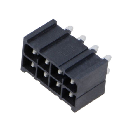 Conector: PCB-cablu/PCB; soclu; POWERMATE; tată; PIN: 8; drept; THT