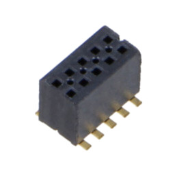 Conector: şiruri pini; tată; PIN: 10; 1,27mm; aurit; SMT; soclu