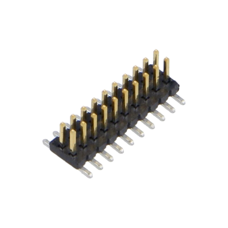 Conector: şiruri pini; tată; PIN: 20; 1,27mm; gold flash; SMT; soclu