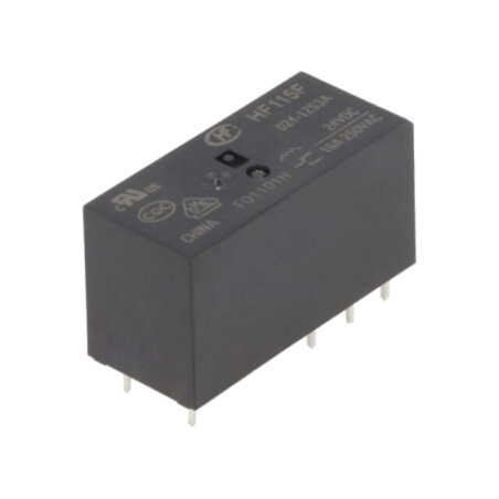 Releu: electromagnetic; SPDT; Ubobină: 24VDC; 16A; 16A/250VAC; PCB
