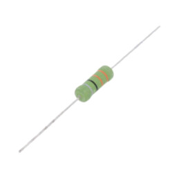 Rezistor: bobinat; ceramic; THT; 10kΩ; 2W; ±10%; Ø7x16mm; -40÷220°C