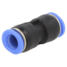 Racord push-in; simplu,de trecere; -0,95÷10bar; plastic; 0÷60°C