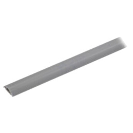 Canale închise de cabluri; gri; L: 1m; PVC; H: 6mm; W: 20mm; H1: 4mm