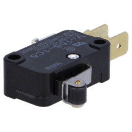 Microîntrerupător SNAP ACTION; 15A/250VAC; 0,6A/125VDC; SPDT