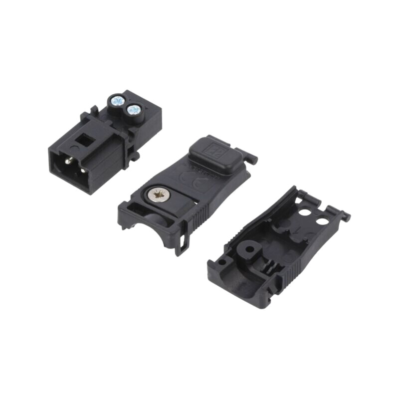 Conector: alimentare AC; terminal cu şurub; tată; EPN2; 16A; PIN: 2 Conector: alimentare AC; terminal cu şurub; tată; EPN2; 16A; PIN: 2