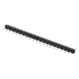 Conector: şiruri pini; şir pini; tată; PIN: 20; drept; 2,54mm; THT