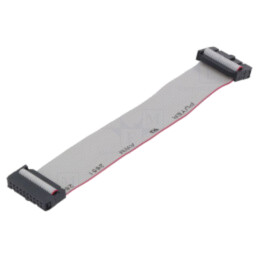 Cablu panglică cu conectori IDC; P.cablu-bandă: 1,27mm; 0,3m