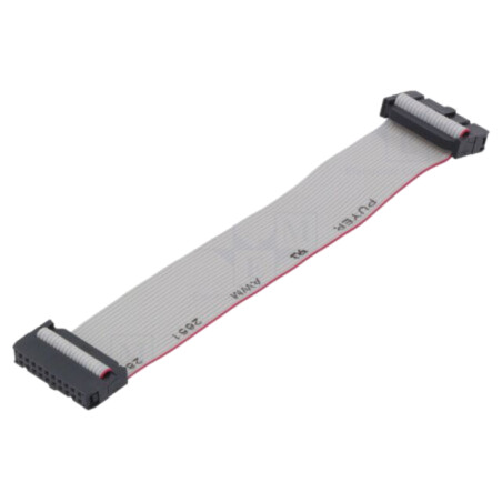 Cablu panglică cu conectori IDC; P.cablu-bandă: 1,27mm; 0,3m