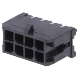Conector: cablu-placă; soclu; tată; Micro-Fit 3.0; 3mm; PIN: 8; THT