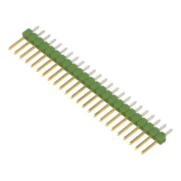 Conector: şiruri pini; şir pini; AMPMODU MOD II; tată; PIN: 24