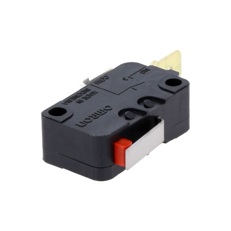 Microîntrerupător SNAP ACTION; 16A/250VAC; cu manetă; SPST-NO Microîntrerupător SNAP ACTION; 16A/250VAC; cu manetă; SPST-NO
